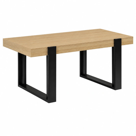 Table basse, coloris noir, pour le salon