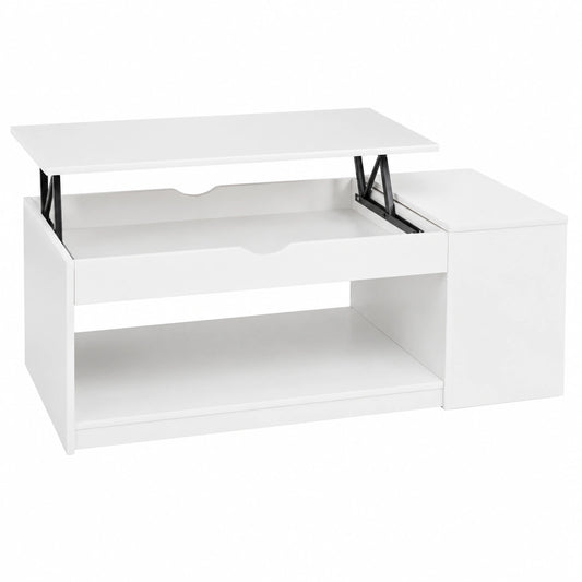 Coffre de rangement extérieur, coloris blanc, pour la terrasse ou le jardin