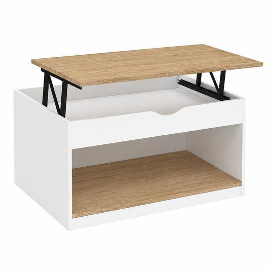 Coffre de rangement extérieur, coloris blanc, pour la terrasse ou le jardin