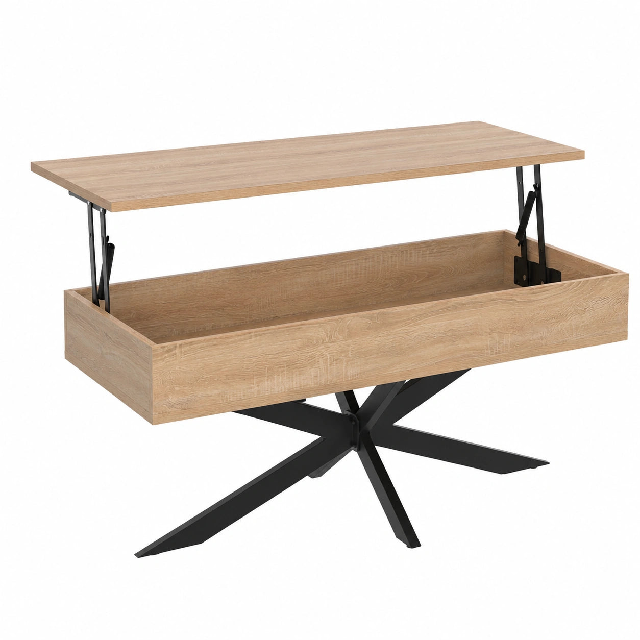 Table basse, coloris noir, pour le salon