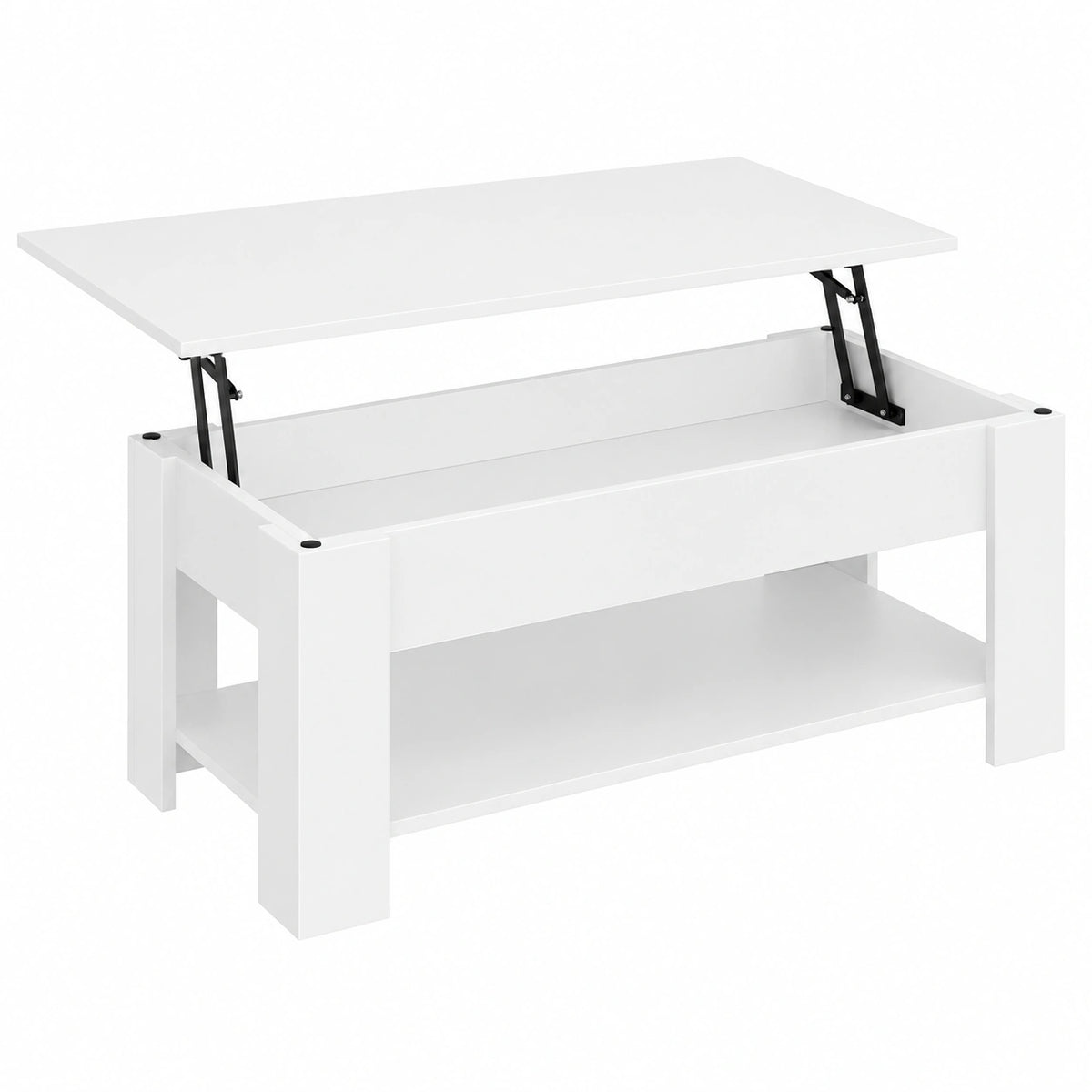 Table basse, avec rangement, pour le salon