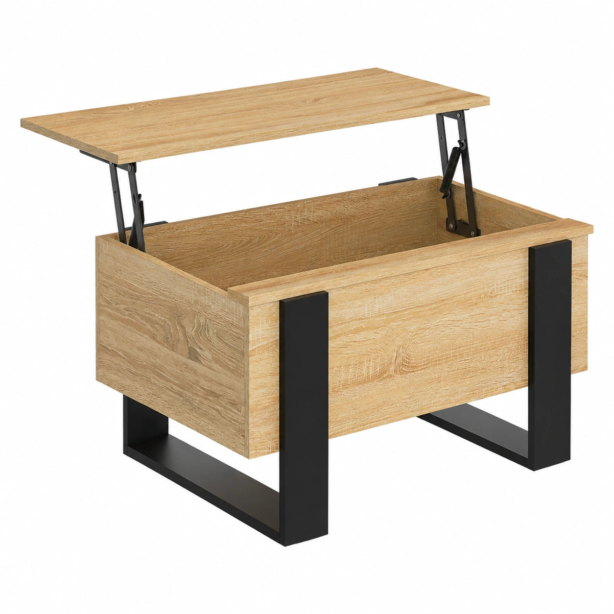 Table basse, coloris noir, pour le salon