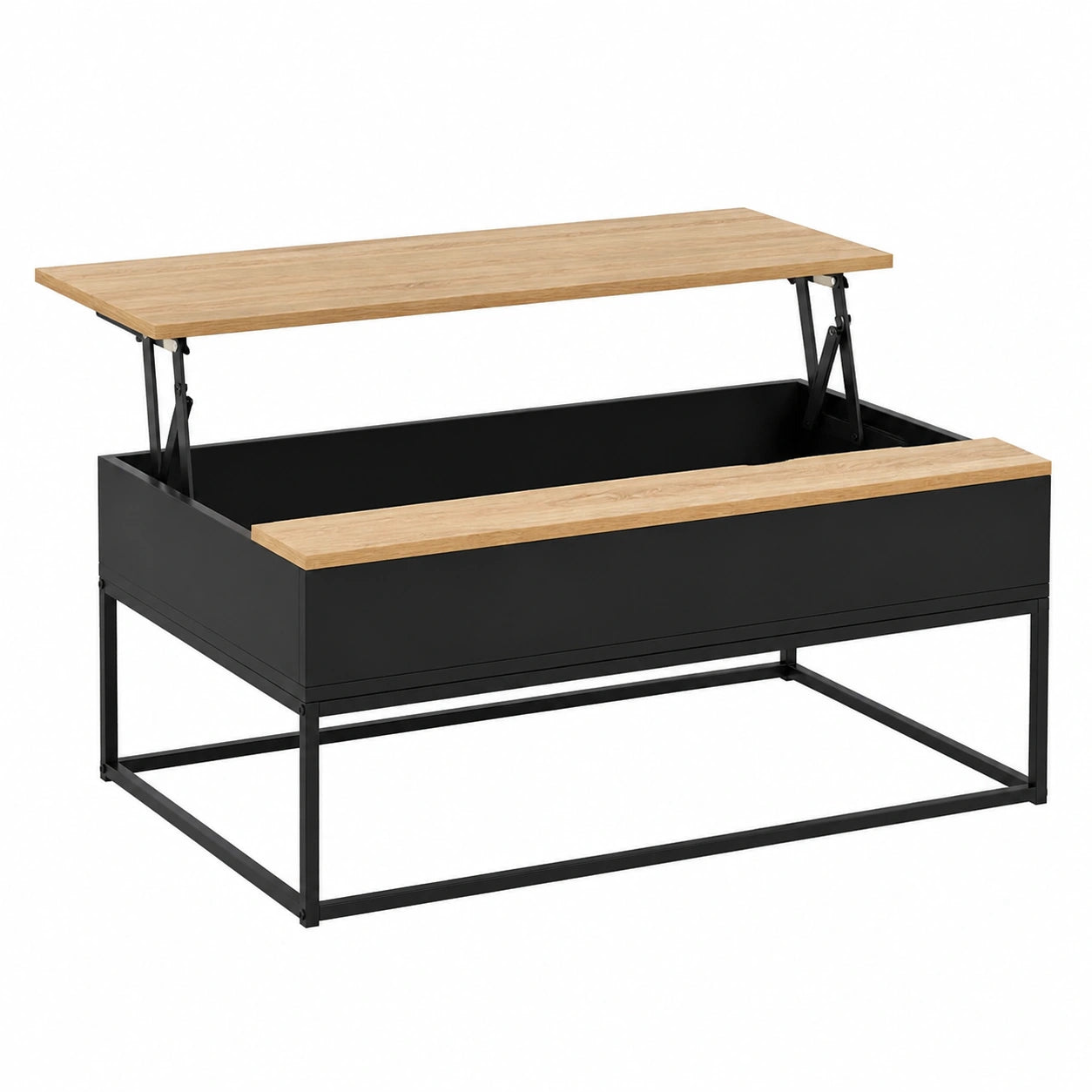 Table basse, coloris noir, pour le salon